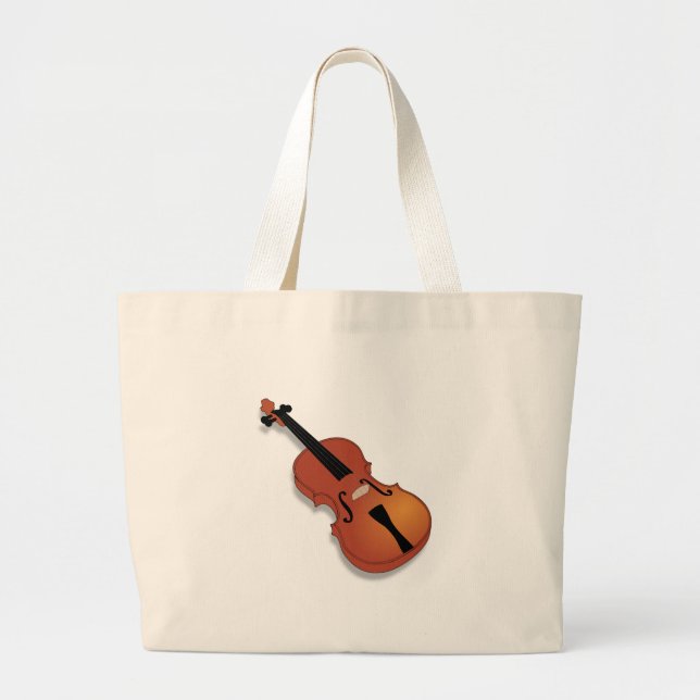 Bolsa Tote Grande Violino (Frente)