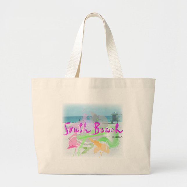 Bolsa Tote Grande vista South Beach (Frente)