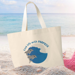 Bolsa Tote Grande Viva a Vida com PROPÓSITO