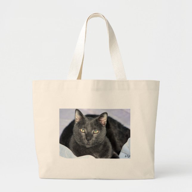 Bolsa Tote Grande Você é irritante mim (Frente)