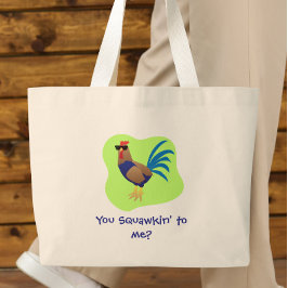 Bolsa Tote Grande Você Está Gritando Comigo