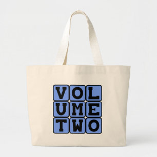 Bolsa Tote Grande Volume Dois, Segundo Volume