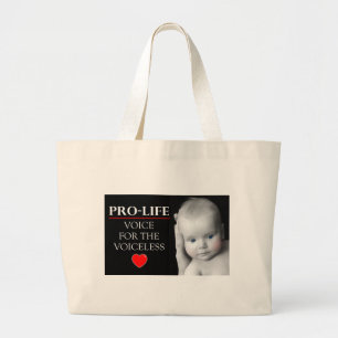 Bolsa Tote Grande Voz da Pro-Vida para o áfono
