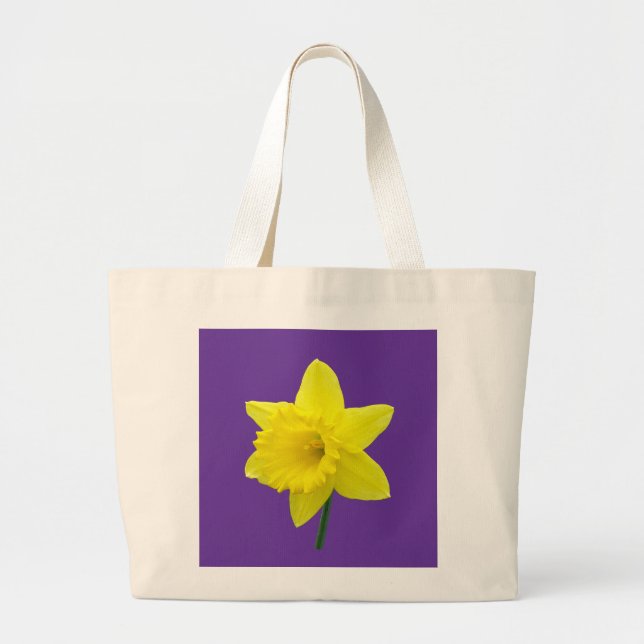 Bolsa Tote Grande Welsh Daffodil (Frente)