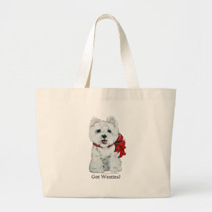 Bolsa Tote Grande Westies obtido?