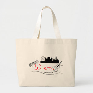 Bolsa Tote Grande Wien, Áustria - Österreich