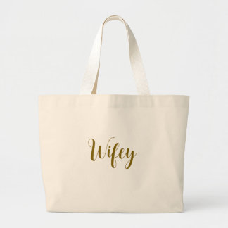 Bolsa Tote Grande Wifey tote