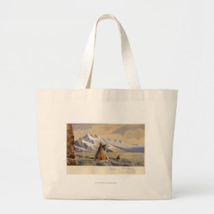 Bolsa Tote Grande Wigwam de indianos do Ute, Salt Lake City