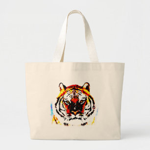 Bolsa Tote Grande Wild Tiger