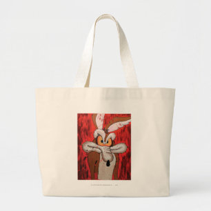 Bolsa Tote Grande Wile E Coyote Red Fury