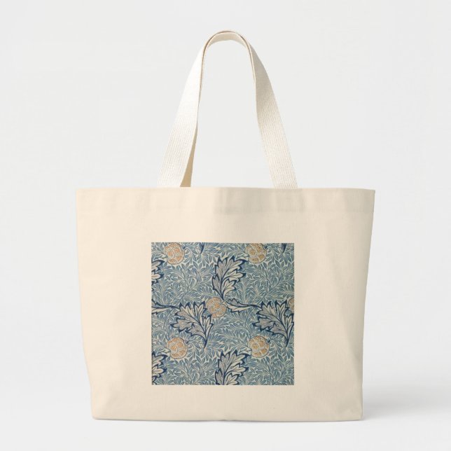 Bolsa Tote Grande William Morris Apple Fllower Design (Frente)