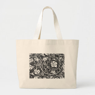 Bolsa Tote Grande William Morris Grape Pattern Wallpaper
