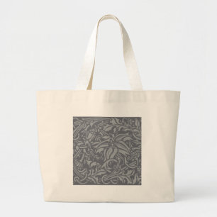 Bolsa Tote Grande William Morris Thistle Floral Art Nouveau