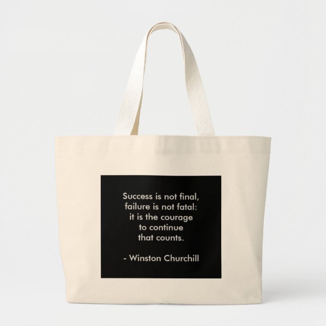 Bolsa Tote Grande Winston Churchill Cote; Sucesso (Frente)