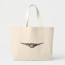 Bolsa Tote Grande Wise Old Owl Totebag