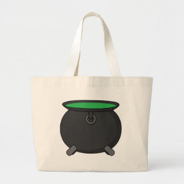 Bolsa Tote Grande Witch Cauldron