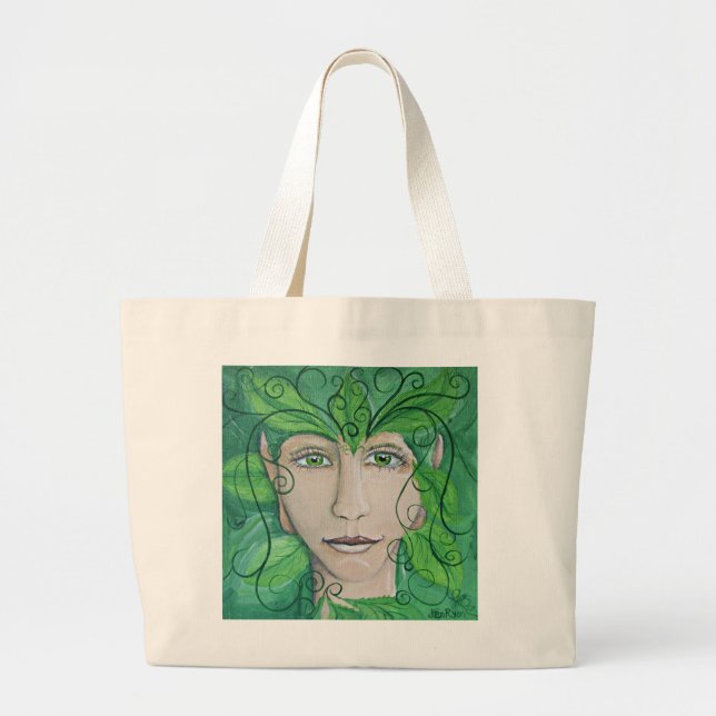 Bolsa Tote Grande Wood Nymph Tote Bag (Frente)