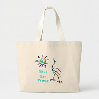 Bolsa Tote Grande xSave nosso planeta