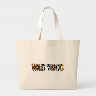 Bolsa Tote Grande XX- design animal do impressão da coisa selvagem