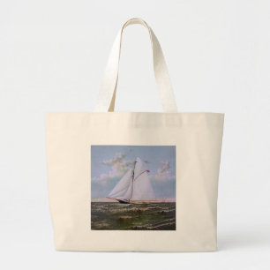 Bolsa Tote Grande Yacht Anterior de Entrega de Navegação