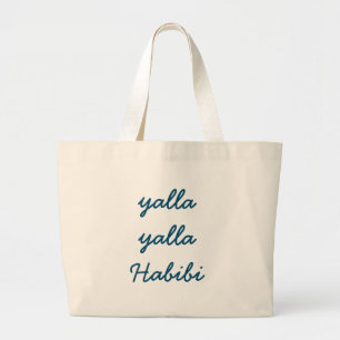 Bolsa Tote Grande yalla Habibi do yalla