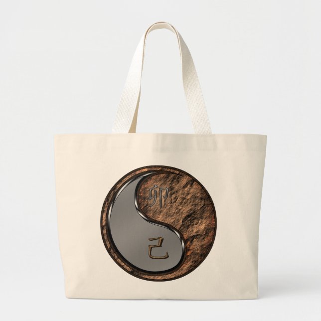 Bolsa Tote Grande Year of the Earth Rabbit (Frente)