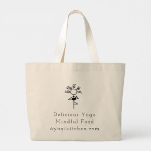 Bolsa Tote Grande Yogi Kitchen Grande Bolsa
