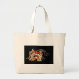 Bolsa Tote Grande Yorkie bonito