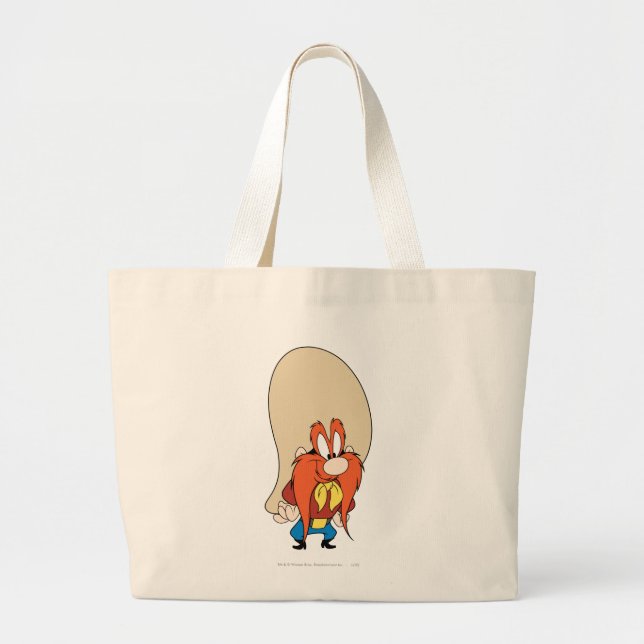 Bolsa Tote Grande Yosemite Sam anda com as Hips (Frente)