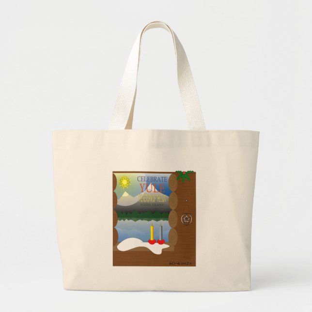 Bolsa Tote Grande Yule (Frente)