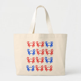 Bolsa Tote Grande Zodiac Crab Tote Bag – Emotional Sign Expression