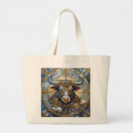 Bolsa Tote Grande Zodiac - Taurus The Bull