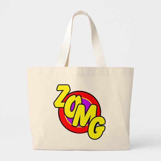 BOLSA TOTE GRANDE ZOMG (Frente)