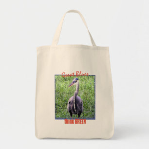 Bolsa Tote Grandes Azuis