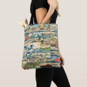 hokusai tote bolsa