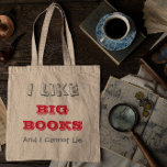 Bolsa Tote Grandes Livros<br><div class="desc">Gosto de Grandes Livros e não consigo mentir o saco de livros</div>