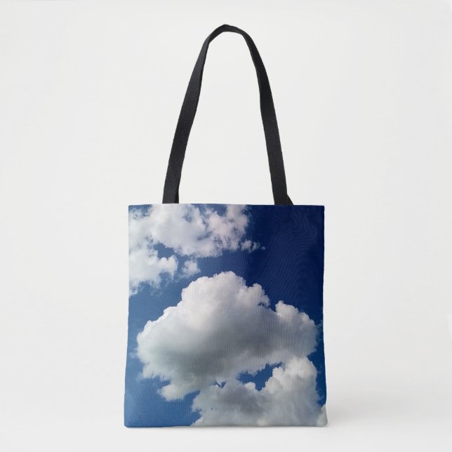 Bolsa Tote Grandes nuvens macios (Frente)