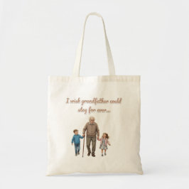 Bolsa Tote Grandfather Illustration