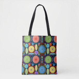 Bolsa Tote Granny Square Crochet Small