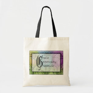 Bolsa Tote Gratitude da generosidade da benevolência