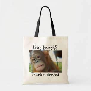 Bolsa Tote Gratitude do dentista