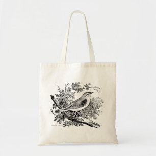 Bolsa Tote Gravuras de Pássaros - um Papa-FigOS
