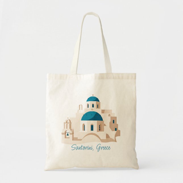 Bolsa Tote Grécia Santorini (Frente)