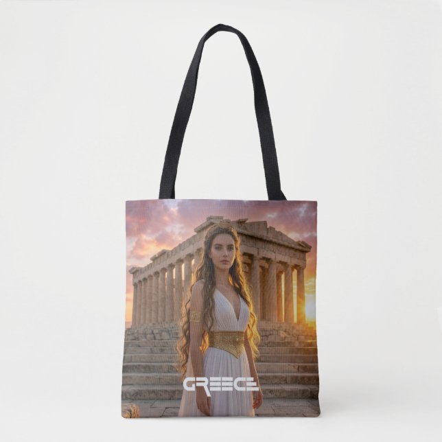 BOLSA TOTE GREECE - ACROPOLIS (Frente)