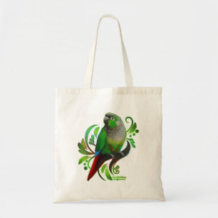 Bolsa Tote Green Cheeked Conure