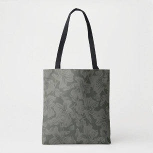Bolsa Tote Green Floral seamless pattern backgroundabstract, 