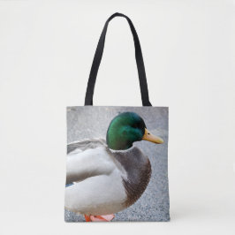 Bolsa Tote Green Headed Mallard Drake