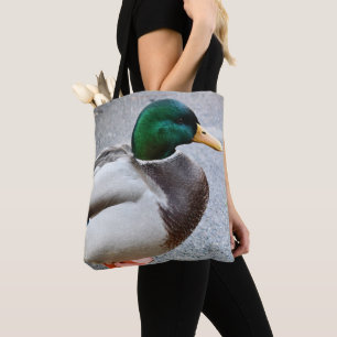 Bolsa Tote Green Headed Mallard Drake
