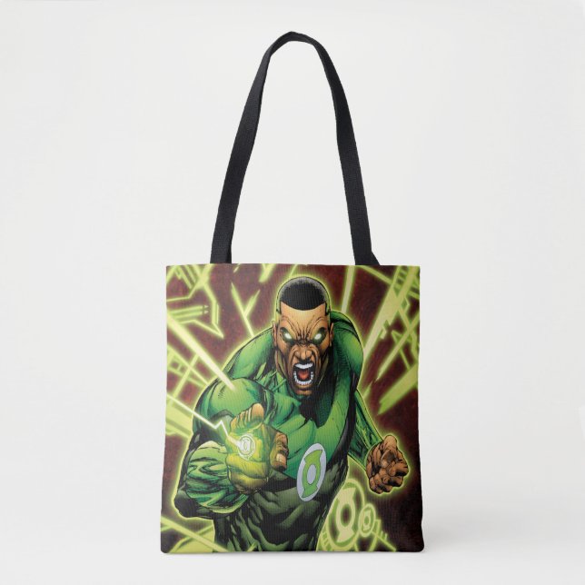 Bolsa Tote Green Lantern Corps #61 Guerra do Cobrir dos Quadr (Frente)