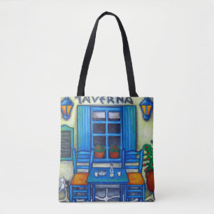 Bolsa Tote Grega Taverna Bag Por Lisa Lorenz